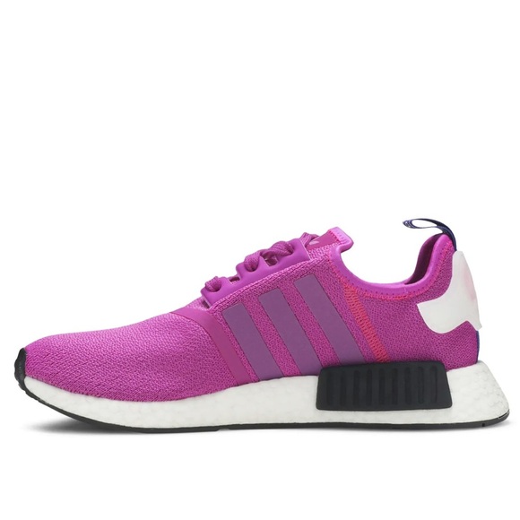 Adidas vivid pink NMD R1 sneakers - size 7.5 M / 9 W - Picture 2 of 10